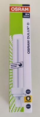 Osram Dulux G24d-3 26W/827 1800 lm 2-Pins Extra Warmweiß (2700 K)