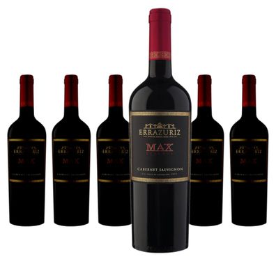6 x Vina Errazuriz Max Reserva Cabernet Sauvignon – 2021