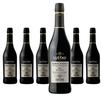 6 x Emilio Lustau Fino del Puerto Sherry 1/143
