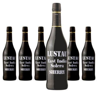 6 x Emilio Lustau East India Solera Sherry
