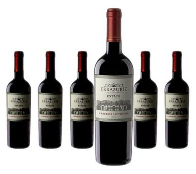 6 x Vina Errazuriz Estate Cabernet Sauvignon – 2023