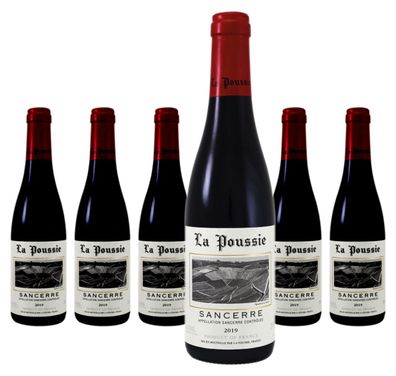 6 x Domaine de la Poussie Sancerre Rouge La Poussie – 2023