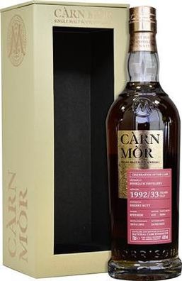 Morrison Scotch Whisky Distillers Càrn Mòr COC Benriach 1992