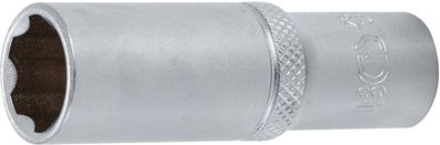 Steckschlüssel-Einsatz Super Lock, tief | Antrieb Innenvierkant 10 mm (3/8") | SW 14
