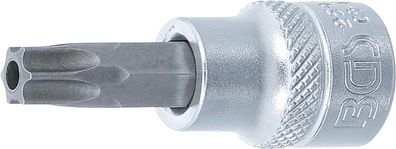 Bit-Einsatz | Antrieb Innenvierkant 10 mm (3/8") | T-Profil (für Torx) mit Bohrung T