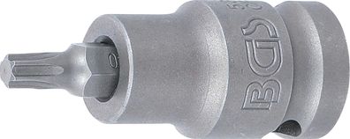 Kraft-Bit-Einsatz | Länge 55 mm | Antrieb Innenvierkant 12,5 mm (1/2") | T-Profil (f