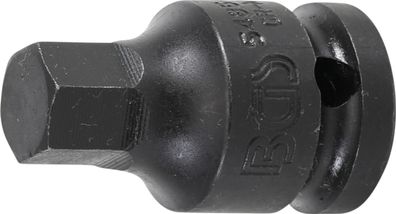 Kraft-Bit-Einsatz | Länge 42 mm | Antrieb Innenvierkant 12,5 mm (1/2") | Innensechsk