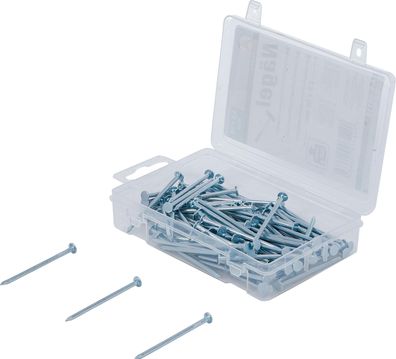 BGS Do It Yourself Nägel-Sortiment | 200 g | 2,5 x 50 mm