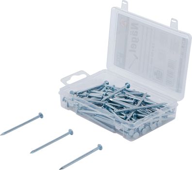 BGS Do It Yourself Nägel-Sortiment | 250 g | 2,8 x 60 mm