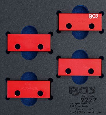 Werkstattwageneinlage 1/6: Nockenwellen-Arretierwerkzeug-Satz | für Alfa Romeo / Lan