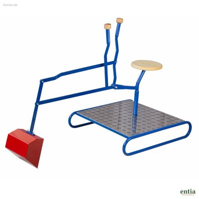 Sandbagger mit Raupengestell aus Metall