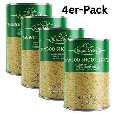 4er-Pack Royal Orient Bambussprossen Streifen 567g