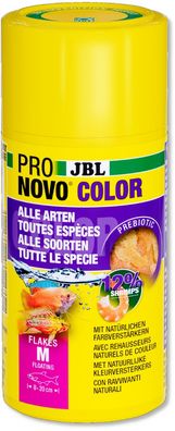 JBL ProNovo Color Flakes M 100ml Flockenfutter Farbfutter Futter für Zierfische