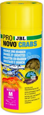 JBL ProNovo Crabs Wafer M 250ml Futter für Krebse Krebsfutter