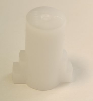 Steckkupplung Ölbrenner 2-flächig Ø 8mm Länge 22 mm Mitnehmer zweistufig