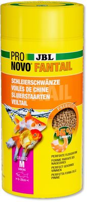 JBL ProNovo Fantail Grano M 1000ml Futter für Schleierschwänze Goldfische