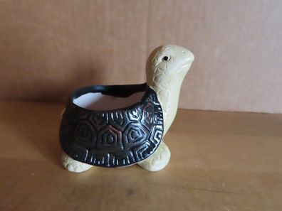 Figur Teelichthalter Schildkröte 6,5 cm Hoch Keramik