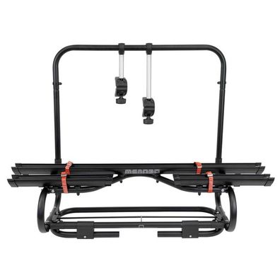 Menabo Touren B - Neigbarer Deichsel-Fahrradträger Wohnwagen Anhänger 2 Bikes
