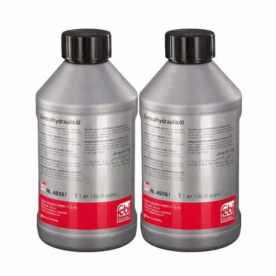 2L Febi Zentralhydrauliköl Mechatronik Servoöl Grün für VW AUDI BMW MINI Porsche