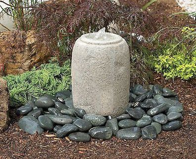 LAGUNA PT1101 Gartenornament-Brunnen: Sagada-Vase, wahlweise mit/ ohne Unterbau