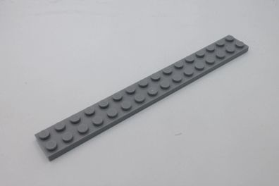 Lego Platte 2x16 plate 4282 hell grau light bluish gray