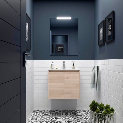 Noja Komplett-Set 700 2 Türen Nature