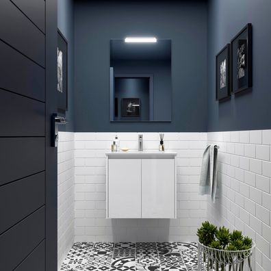 Noja Komplett-Set 700 2 Türen White Satin