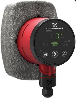 Grundfos Heizungspumpe ALPHA2 Länge 130mm 25-40 1x230V G1 1/2 HWM