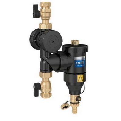 Caleffi Dirtmagplus®, Multifunktionseinheit mit Schlammabscheider und Schmutzfänger