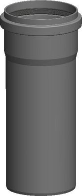 Atec Rohr PolyTop kürzbar DN125 955mm