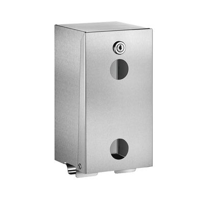 Delabie WC-Papierhalter f. 2 Rollen, Edst. 1.4301 sat