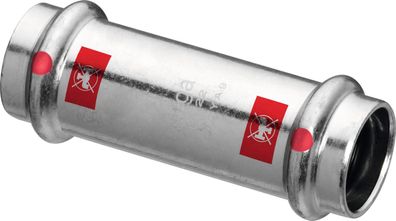 VIEGA Schiebmuffe Prestabo Stahl verzinkt 15-54mm