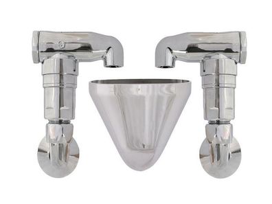 JS Rohrbeluefter Bauform E,2-FACH Aufputz,1/2"x1"x1/2", ERCHR., VGW