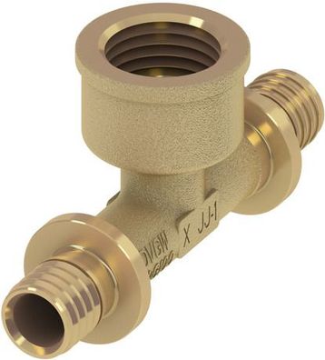 TECEflex T-Stück Rotguss mit IG 1/2"-1 1/2" 16-63mm