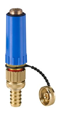 Baustopfen 1/2" und F+E Ventil , MS-Einsatz