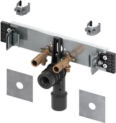 TECEprofil Anschlusseinheit f. WT mit Wandscheiben 16x1/2 rot