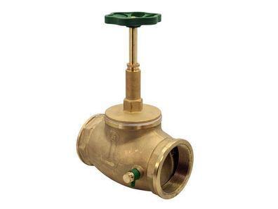 JS Durchgangsventil, Uffenanschl. M. ENTL., TEIG. Spindel, N80, G 3"