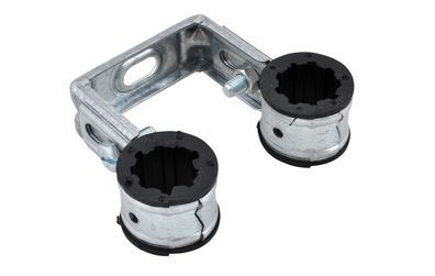 Walraven Rohrschelle Duplo sv 15 mm DIN 4109 TPE weiß