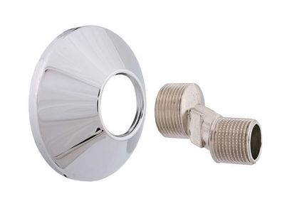 JS S-ANSCHLUSS-SET DN20, EST. AUS 2xS-A-ST. + 2xROS., USL.12,5MM, W16