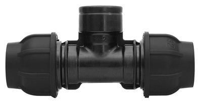 Gebo Plast T-Stück 32 mm x IG 1" x 32 mm