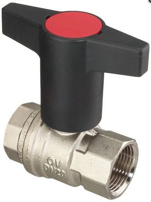 Oventrop Kugelhahn PN 16 Knebelgriff, Messing, IG DN 50, 2