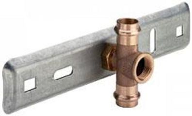 Viega Montageeinh. Sanpress m SC 2218.4 22mmx3/4 x22mm Rotguss