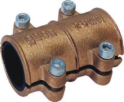 Gebo Messing-Dichtschelle, Typ MD DIN EN 1057, 15 mm