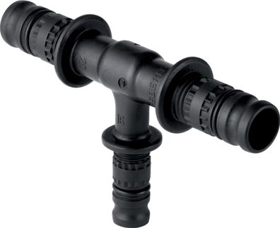 Geberit Mepla T-Stück reduziert Kunststoff (PVDF) 32x16x32mm
