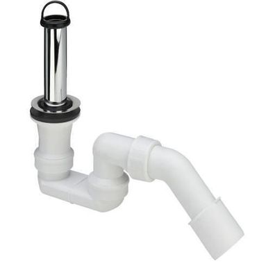 Viega Varioplex Standrohrventilgarnitur 11/2 , Ablaufloch d=52mm, verchromt