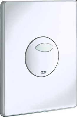 Grohe Abdeckplatte Skate 2-Mengen o Start/Stopp Bet. 156x197mm we