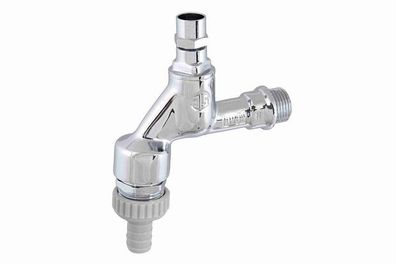 JS Auslaufventil MIT RB, V, V Steckschl.-ot,1/2", ATT CHR., VGW