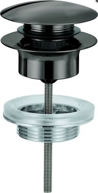 GROHE Ablaufgarnitur 65807 hard graphite