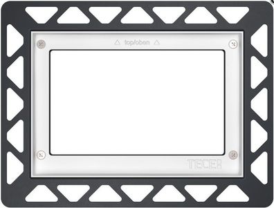 TECEprofil Einbaurahmen für flachbündige Montage Rahmen weiß