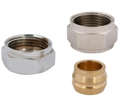 JS Klemmverschraubung F. KUPFER, WEICH, STAHLR. D12, E-MU3/4", ERN